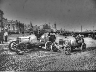 Первые автомобильные гонки в России