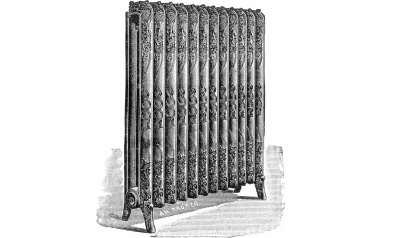 Первый в мире радиатор отопления