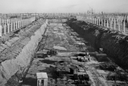 Начало строительства советского автогиганта — Волжского автозавода