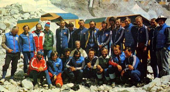 Покорение Эвереста советскими альпинистами