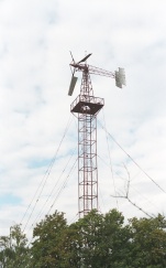 Первая в СССР ветроэлектростанция