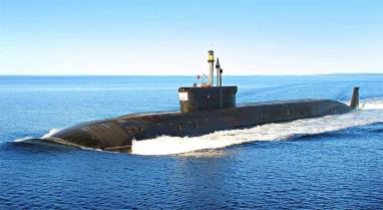 На вооружение ВМФ России принят ракетный подводный крейсер  «Юрий Долгорукий»