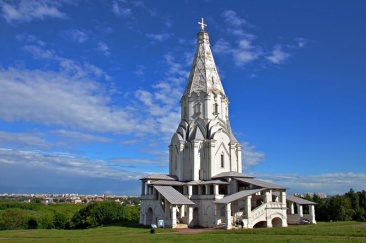 Шедевр мировой архитектуры – церковь Вознесения Господня в Коломенском